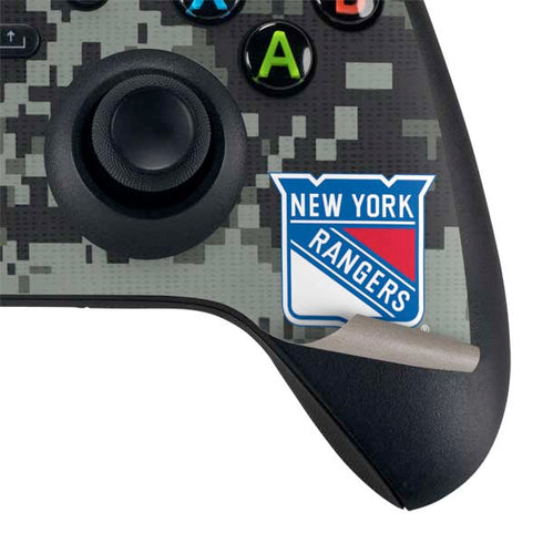 NHL New York Rangers Camo XBox Series X Digital Edition Bundle Skin
