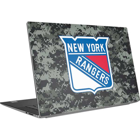 NHL New York Rangers Camo Dell XPS Skin