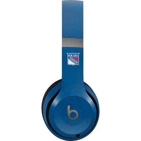 NHL New York Rangers Distressed Beats Solo 4 Wireless Headphones Skin
