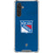 NHL New York Rangers Distressed Galaxy A17 Clear Case