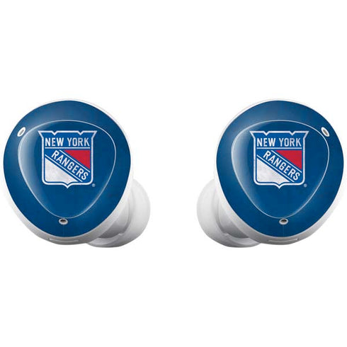 NHL New York Rangers Distressed Galaxy Buds Plus Skin