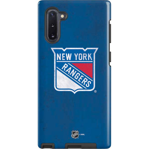 NHL New York Rangers Distressed Galaxy Cases