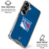 NHL New York Rangers Distressed Galaxy S26 Clear Case