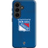 NHL New York Rangers Distressed Galaxy S26 Plus Impact Case