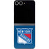 NHL New York Rangers Distressed Galaxy Z Flip6 Skin