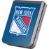NHL New York Rangers Distressed Galaxy Z Flip6 Skin