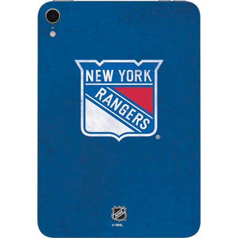 NHL New York Rangers Distressed Apple iPad Mini Skin