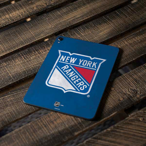 NHL New York Rangers Distressed Apple iPad Pro Skin
