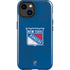 NHL New York Rangers Distressed iPhone 15 Impact Case