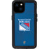 NHL New York Rangers Distressed iPhone 15 Plus Waterproof Case