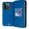 NHL New York Rangers Distressed iPhone 15 Pro Folio Case