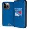 NHL New York Rangers Distressed iPhone 15 Pro Max Folio Case