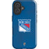 NHL New York Rangers Distressed iPhone 16 Plus Impact Case
