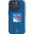 NHL New York Rangers Distressed iPhone 16 Pro Max Impact Case