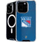 NHL New York Rangers Distressed iPhone 16 Pro Max MagSafe Case