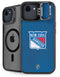 NHL New York Rangers Distressed iPhone 16e Kickstand Case