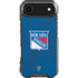 NHL New York Rangers Distressed iPhone 17 Air Clear Case