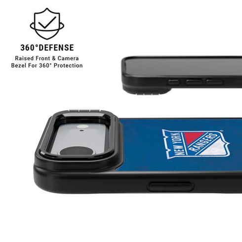 NHL New York Rangers Distressed iPhone 17 Air Kickstand Case