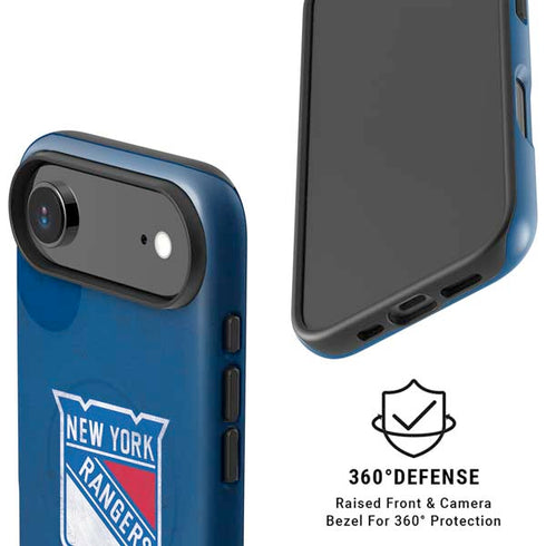 NHL New York Rangers Distressed iPhone 17 Air Magsafe Impact Case