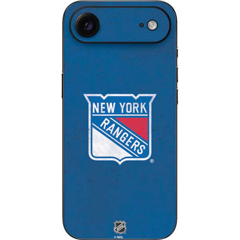 NHL New York Rangers Distressed iPhone 17 Air Skin