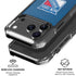 NHL New York Rangers Distressed iPhone 18 Pro Clear Case