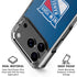 NHL New York Rangers Distressed iPhone 18 Pro Clear Case