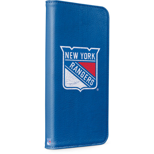 NHL New York Rangers Distressed iPhone 8 Folio Case