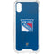 NHL New York Rangers Distressed iPhone XS Clear Case