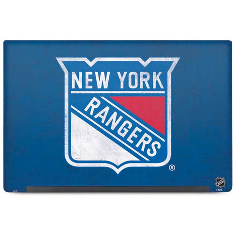 NHL New York Rangers Distressed Dell Latitude Skin