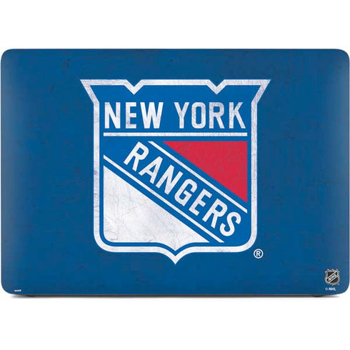 NHL New York Rangers Distressed Apple MacBook Air Skin