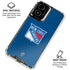NHL New York Rangers Distressed Moto G Power 5G (2024) Clear Case