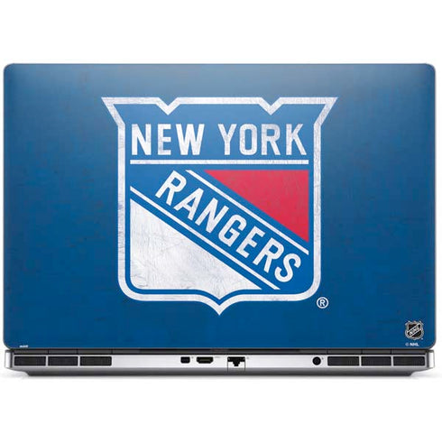 NHL New York Rangers Distressed Dell Precision Skin