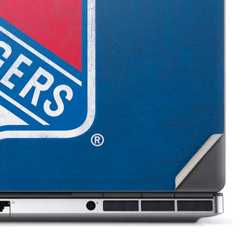 NHL New York Rangers Distressed Dell Precision Skin