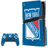 NHL New York Rangers Distressed PS5 Pro Disk Bundle Skin
