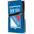 NHL New York Rangers Distressed PS5 Pro Disk Console Skin
