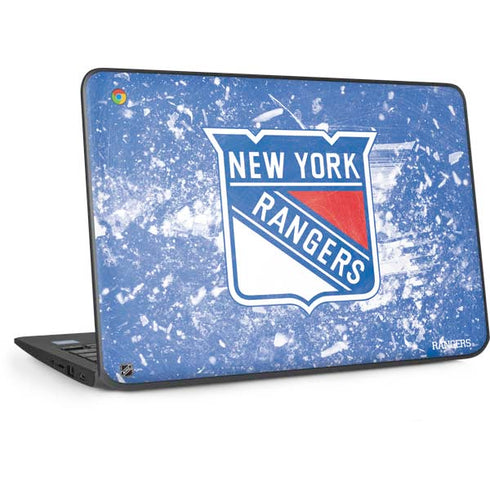 NHL New York Rangers Frozen HP Chromebook Skin