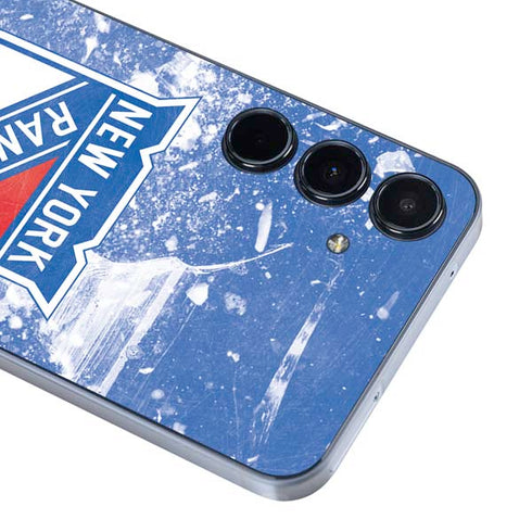 NHL New York Rangers Frozen Galaxy A35 5G Skin