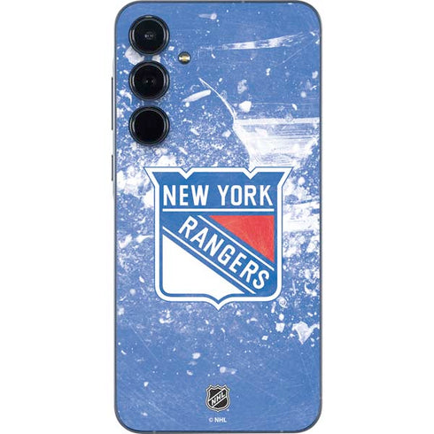 NHL New York Rangers Frozen Galaxy A55 5G Skin