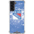 NHL New York Rangers Frozen Galaxy S22 Clear Case
