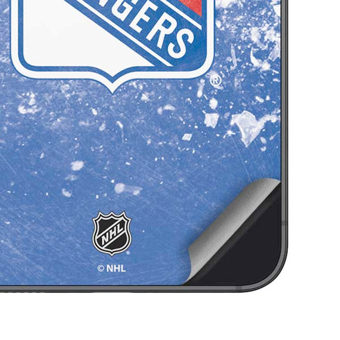 NHL New York Rangers Frozen Galaxy S25 Skin