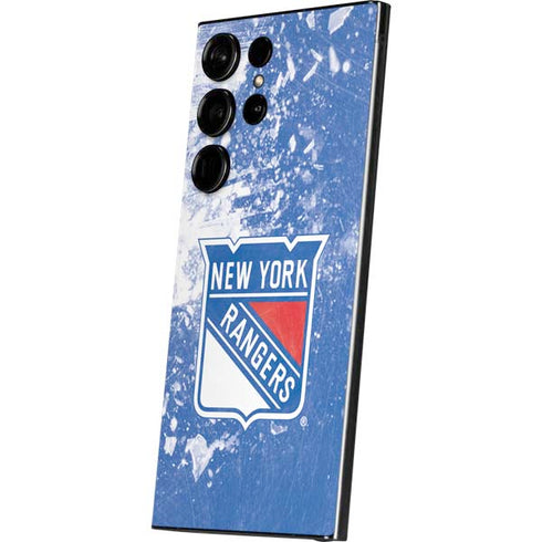 NHL New York Rangers Frozen Galaxy S25 Ultra Skin