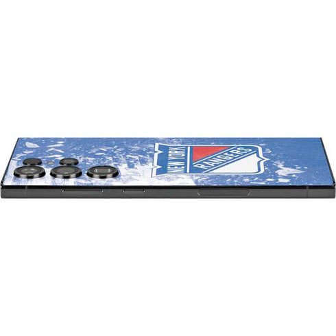 NHL New York Rangers Frozen Galaxy S25 Ultra Skin
