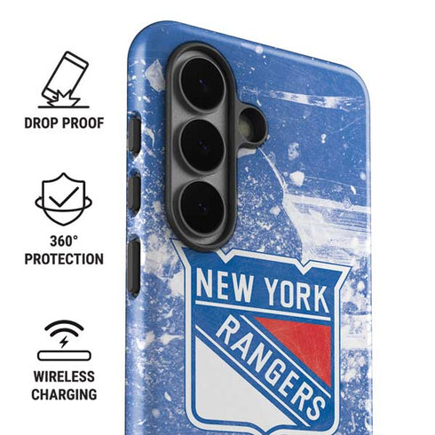NHL New York Rangers Frozen Galaxy S26 Plus Impact Case