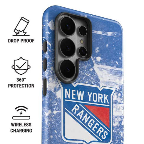 NHL New York Rangers Frozen Galaxy S26 Ultra Impact Case