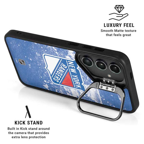 NHL New York Rangers Frozen Galaxy S26 Ultra Kickstand Case
