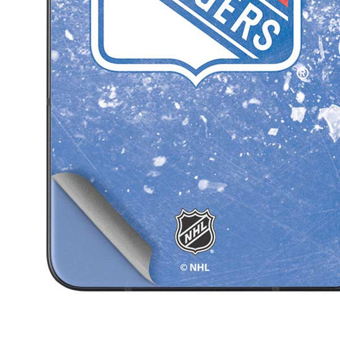NHL New York Rangers Frozen Galaxy Z Fold5 5G Skin