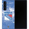 NHL New York Rangers Frozen Galaxy Z Fold6 Skin