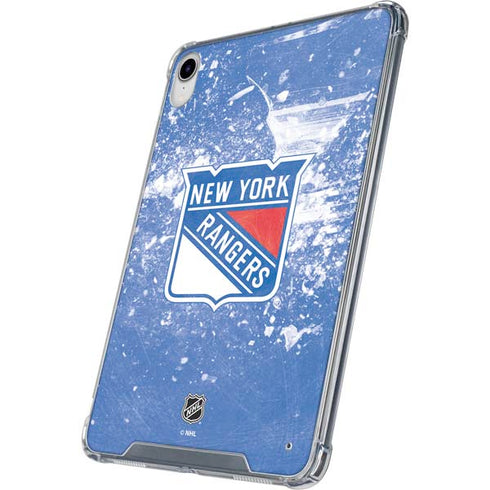 NHL New York Rangers Frozen iPad 11th Gen (2025) Clear Case