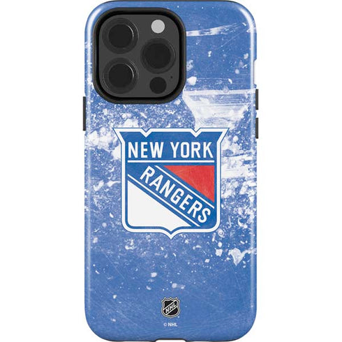 NHL New York Rangers Frozen iPhone 15 Pro Impact Case
