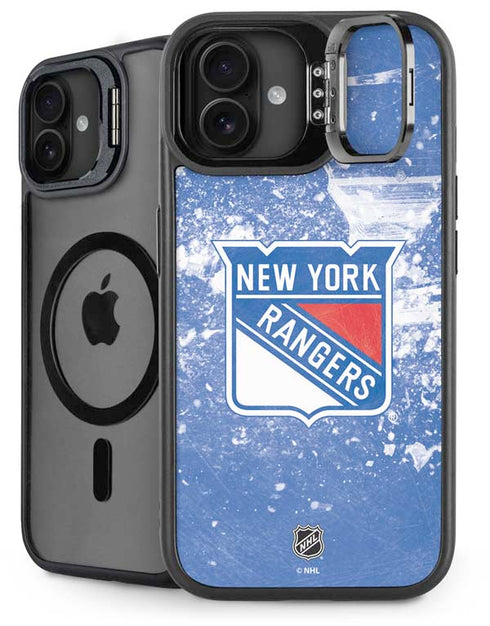 NHL New York Rangers Frozen iPhone 16 Kickstand Case